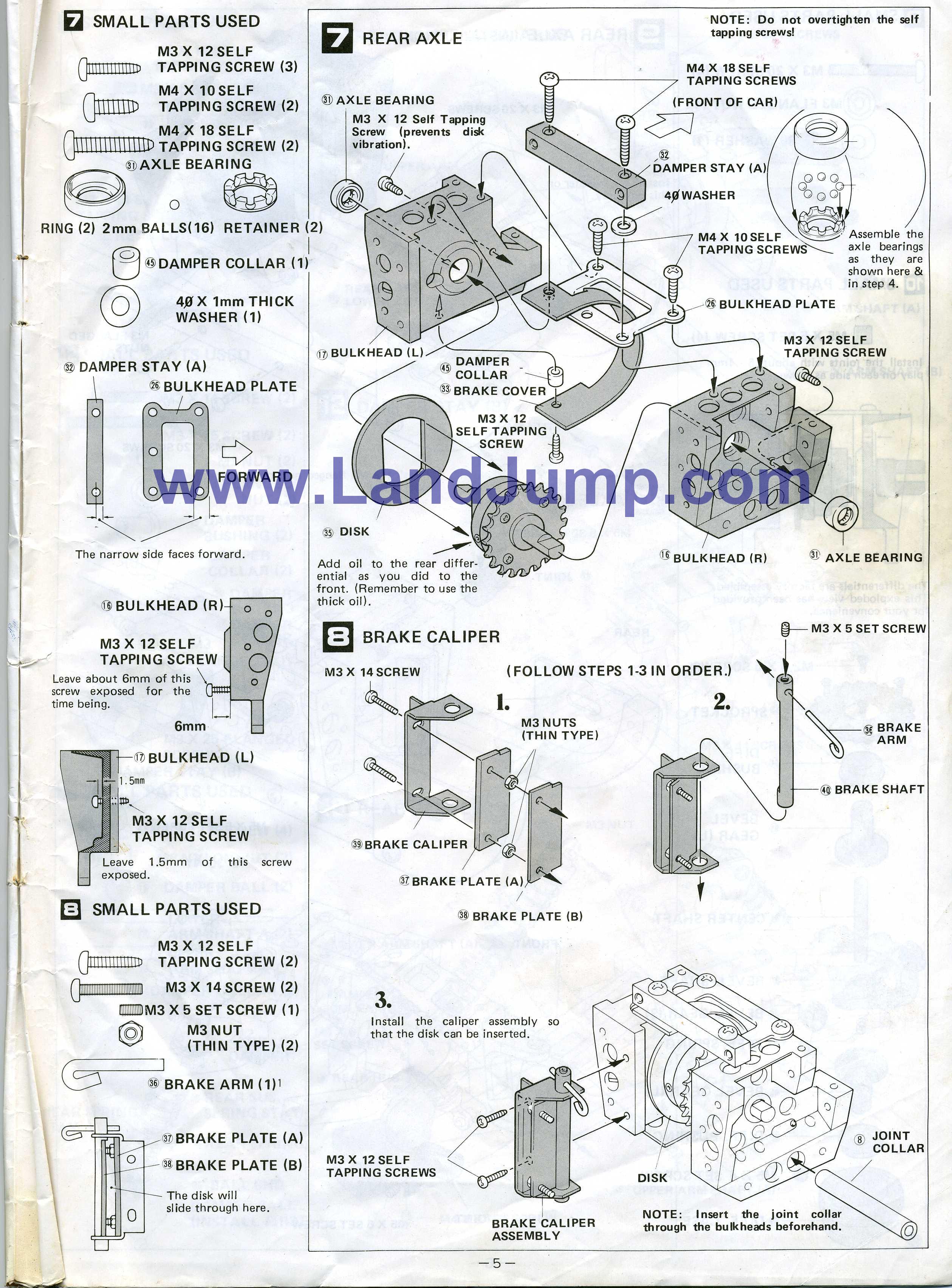 kyosho vanning parts